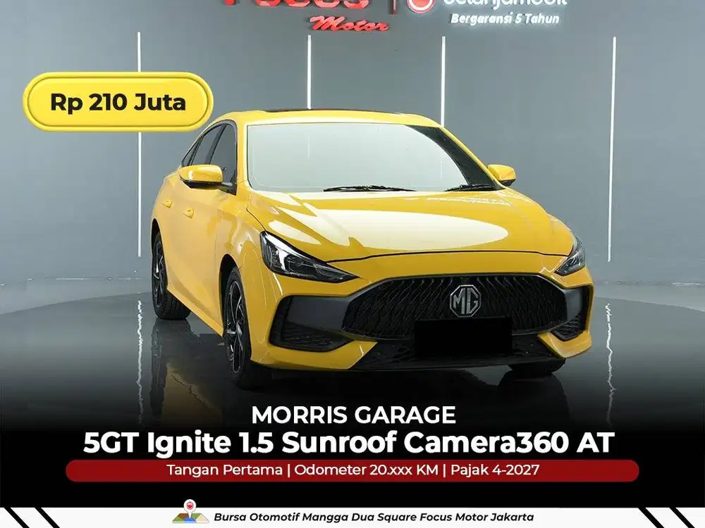 [GARANSI KM LOW] MG Morris Garage 5 GT 5GT Ignite 1.5 2023/2024/2025