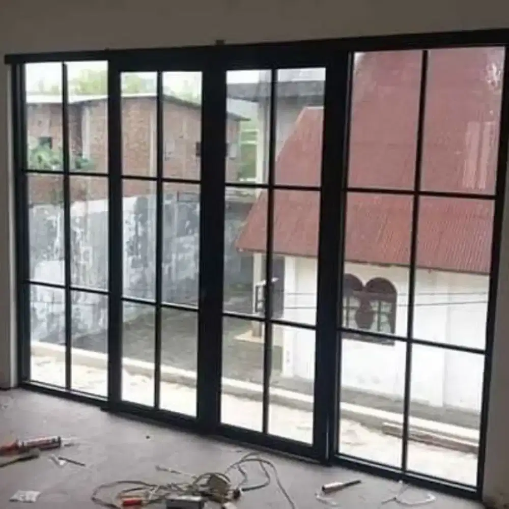 PINTU KACA SWING, PINTU KACA LIPAT DLL
