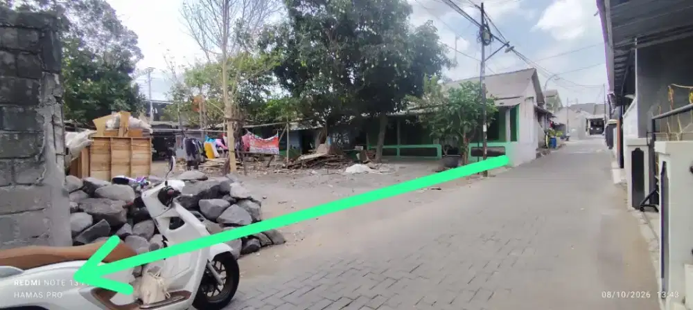 Tanah Condongcatur di gang glatik Depok Sleman Yogyakarta