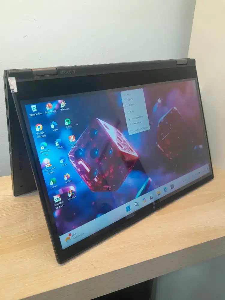 Lenovo Thinkpad L13 Yoga 2in1 Intel Core i7 Gen11 Ram 16gb Ssd 256gb