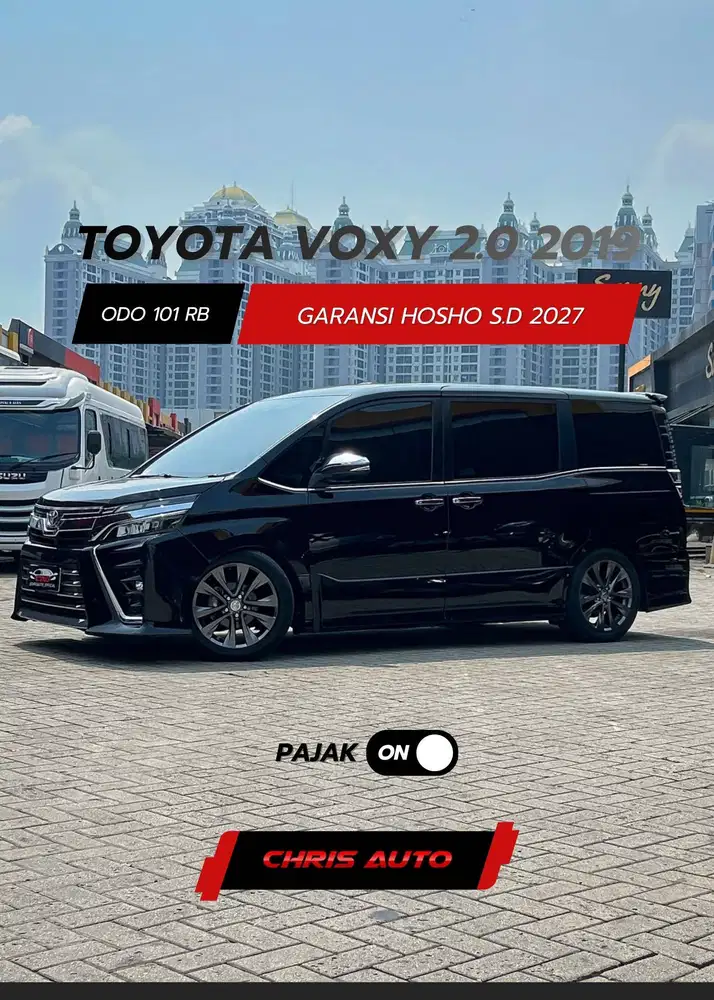 Tdp9jt Angs6,3jt [Odo 101rb] VOXY 2.0 AT 2020 2019 Serena Biante