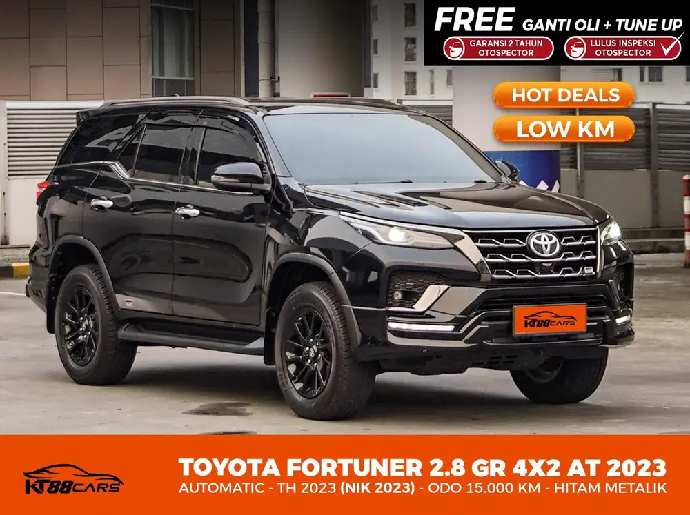 LOWW KM RECOD!! Toyota Fortuner GR 4x2 AT THN 2023