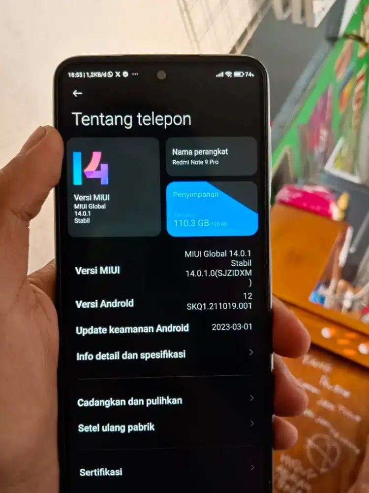 Redmi Note 9 Pro 8+3/128gb