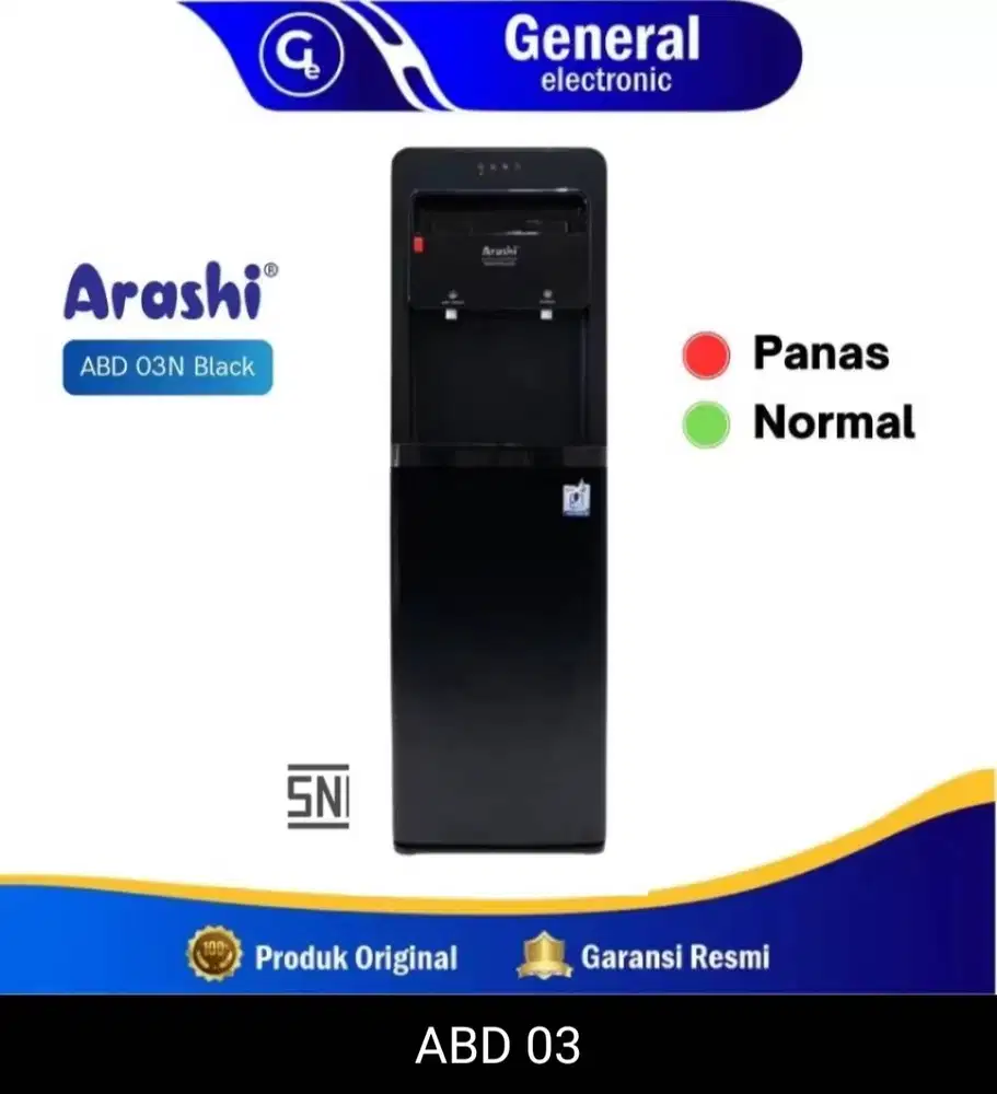 Dispenser Galon bawah Arashi ABD 03N
