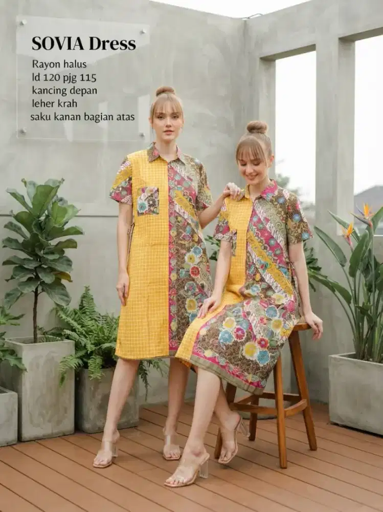 Daster batik warna