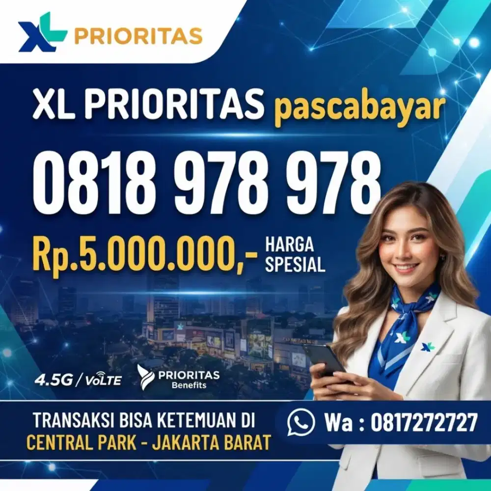 NOMOR CANTIK XL 978 978
