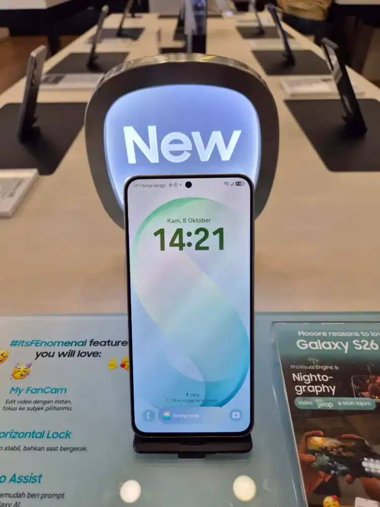 New Galaxy S26 Fe Cicilan 0% mulai 1Jutaan Banyak Hadiahnya