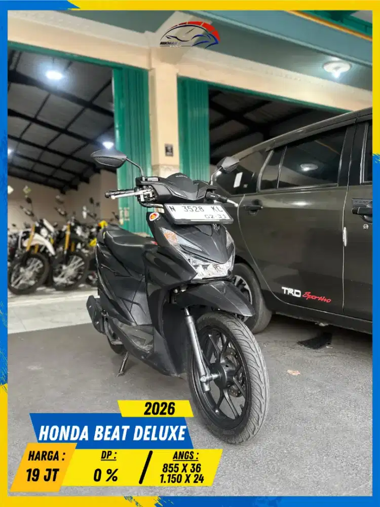 HONDA BEAT DELUXE 2026 MURAH BERKUALITAS HIKMAH MOTOR KEPUH MALANG