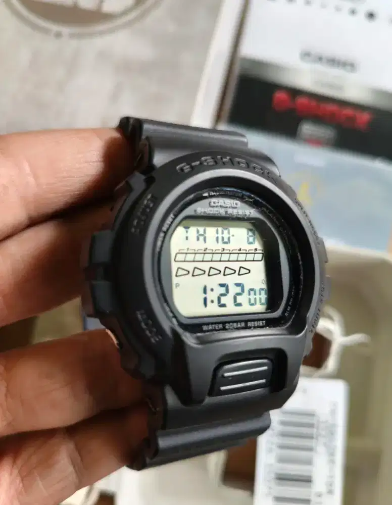 Jam casio gshock dw6640 re edisi anniversary fullset