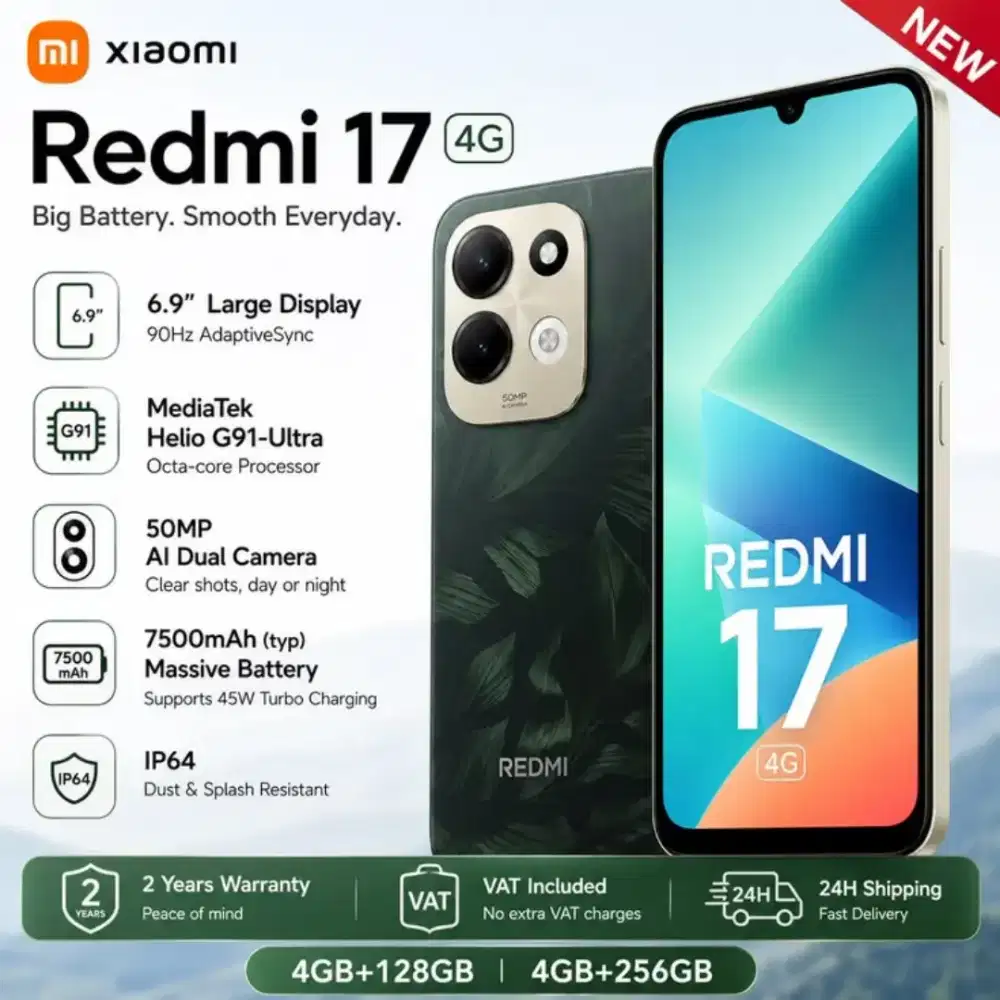 REDMI 17 4/128 TERMURAH SEMALANG RAYA