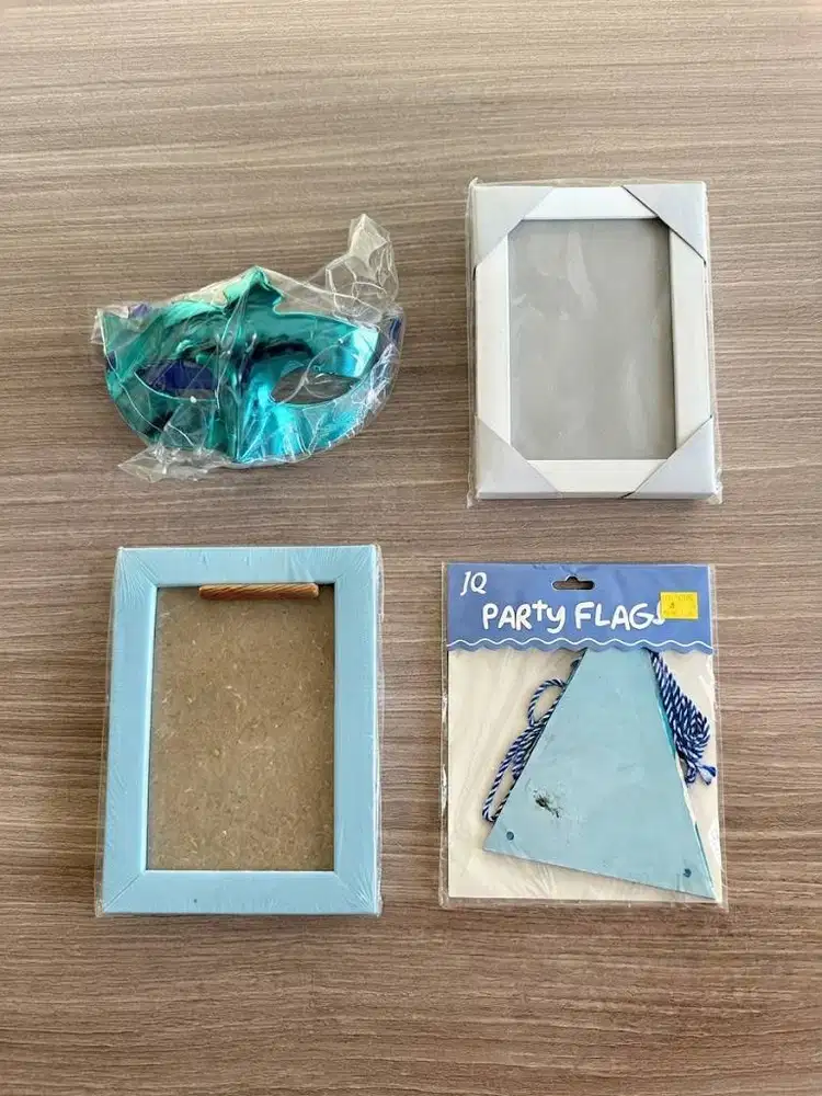 Paket Dekorasi & Aksesoris Pesta (Set 4 in 1)