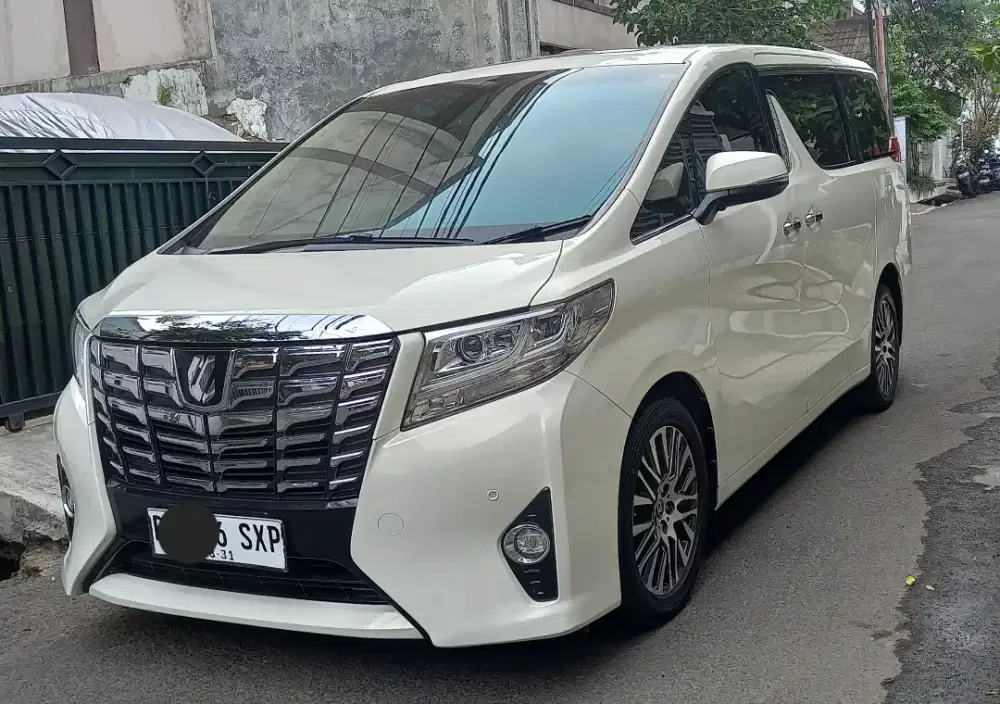 HRG CASH ALPHARD 2.5 G 2016 ORISINIL