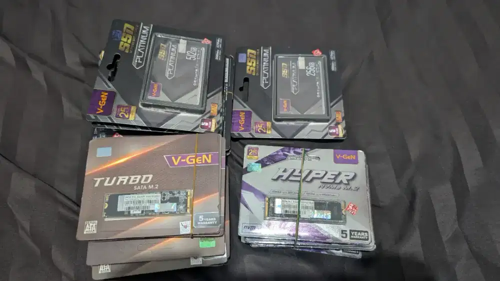 SSD & RAM Laptop / PC Complete (Baru & Copotan Unit) - V-Gen, Samsung