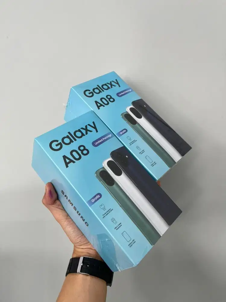 Samsung A08 4/128 GB New Segel Garansi Resmi SEIN 12 Bulan Norepack