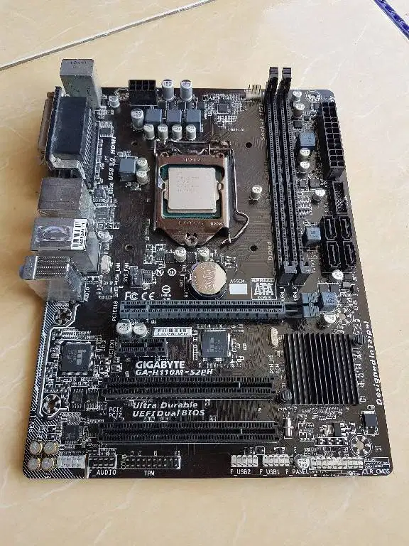 Sepaket Intel Core i5 6500 | Gigabyte H110M-S2PH lga 1151 DDR4