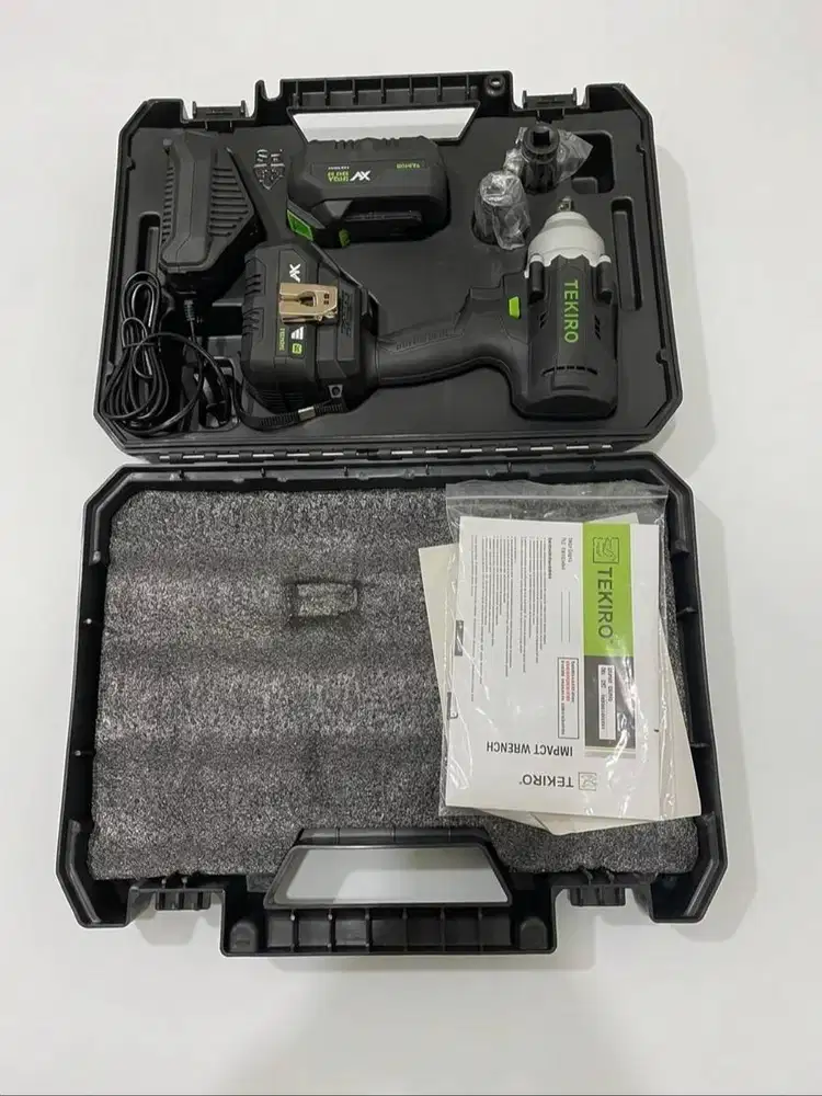 TEKIRO Cordless Impact Wrench 1/2 Brushless 20V Alat Pembuka Baut 600