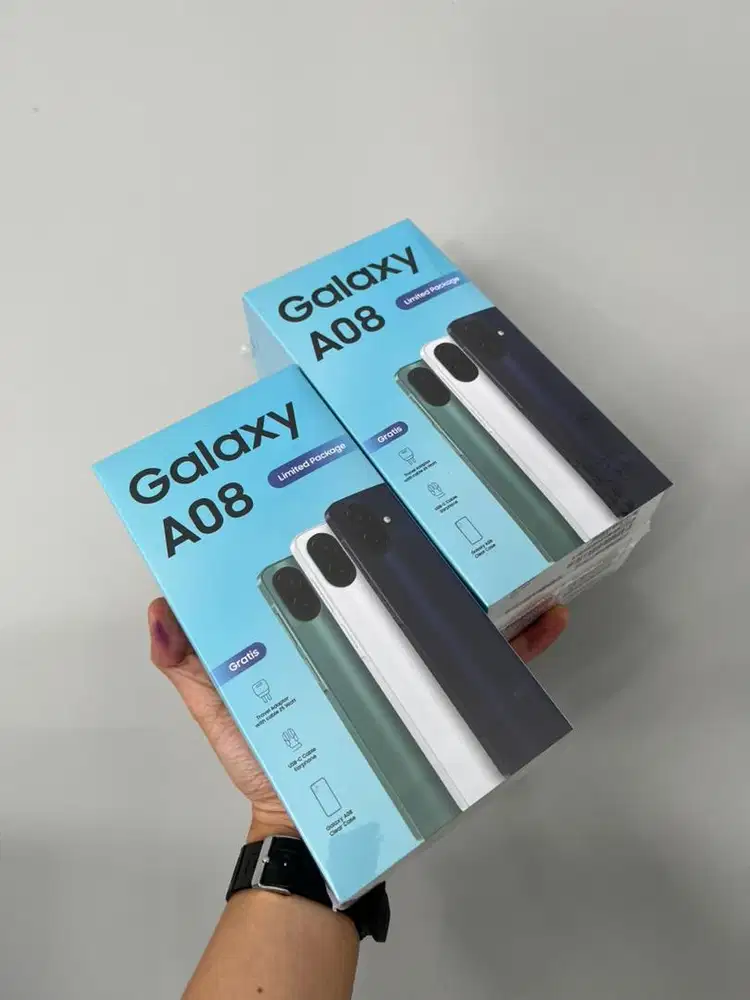 Samsung Galaxy A08 4/128 GB New Segel Garansi Resmi 12 Bulan Norepack
