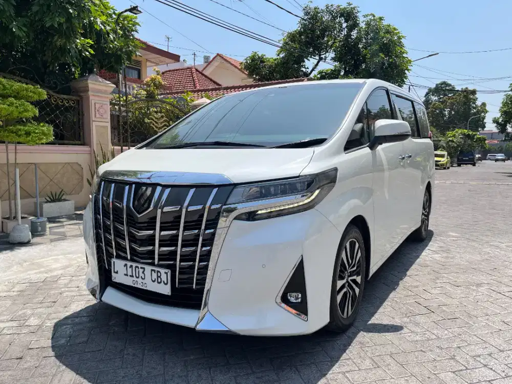 TOYOTA ALPHARD G 2.5 AT 2020 PUTIH READY SIAP PAKAI