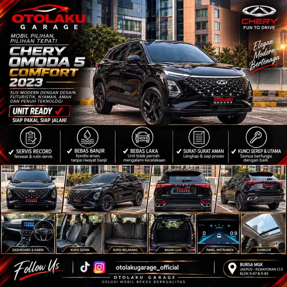 Omoda 5 comfort at 2023 istimewa