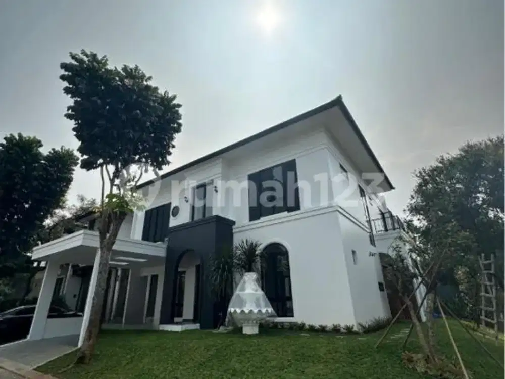 Rumah Modern di BSD Avani 2 Lantai Full Furnish Ada Kolam Renang