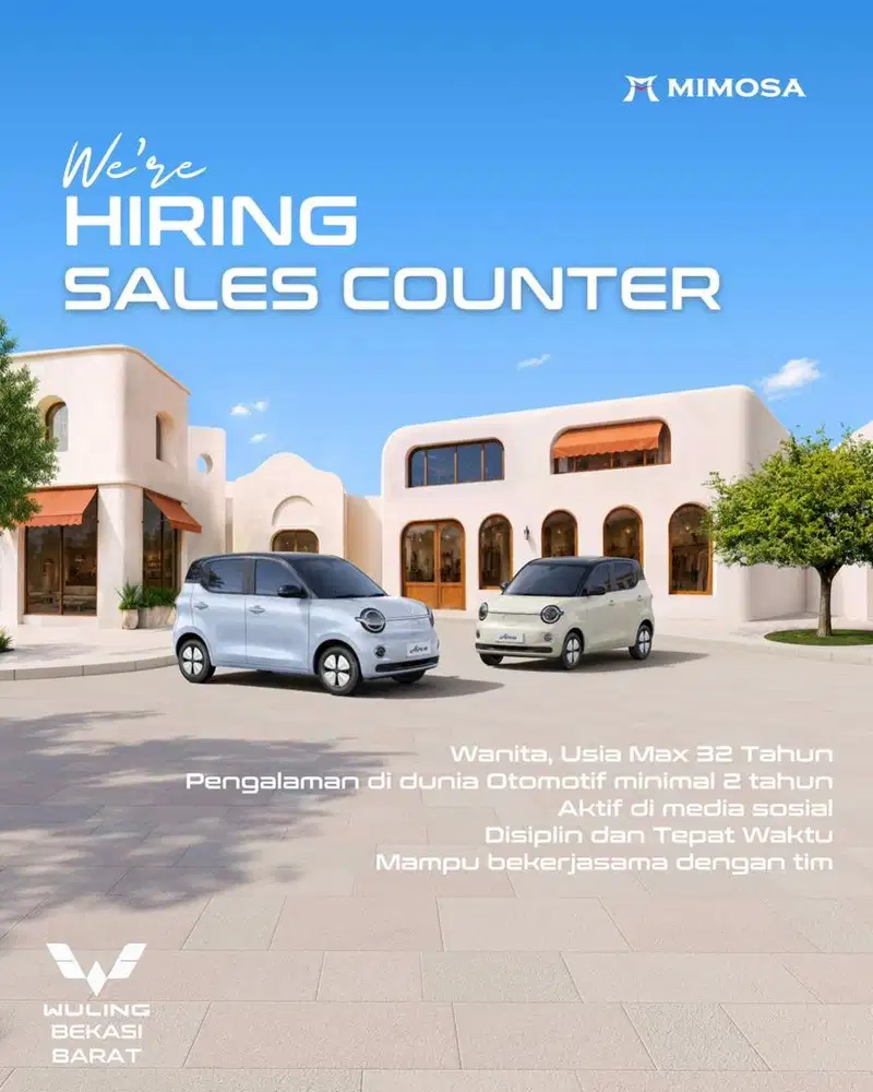 Lowongan sales counter
