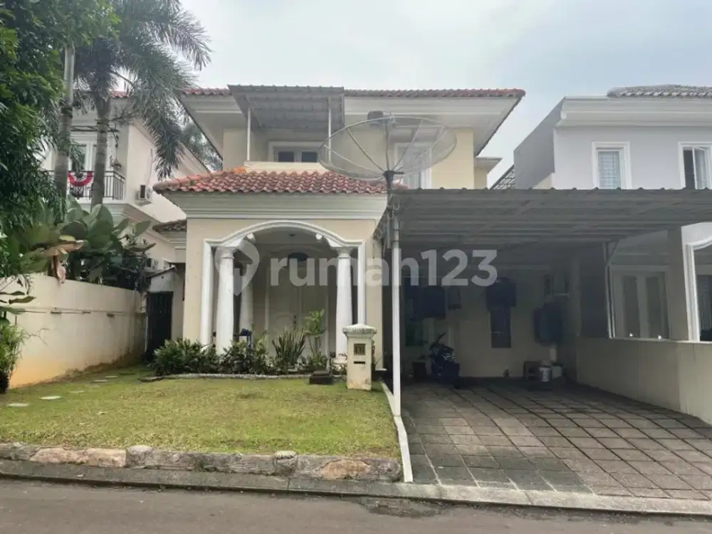 Rumah 2 lantai siap huni dalam cluster Ekslusif kota Wisata