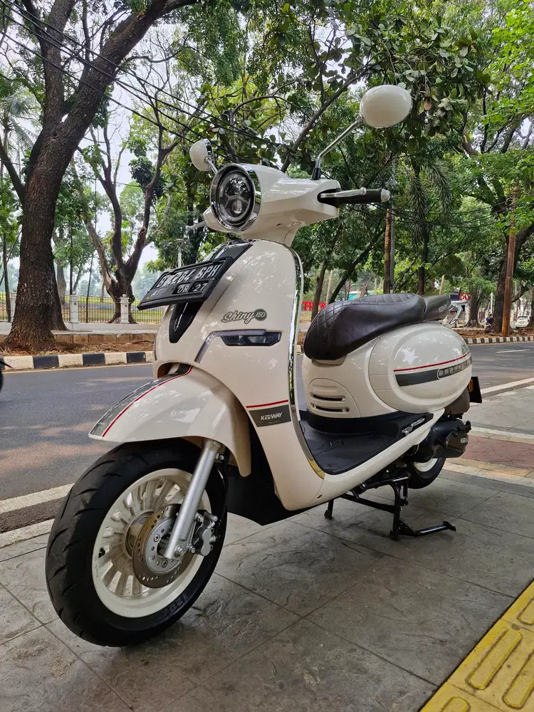 DIJUAL CASH TYPE BENELLI KEEWAY SHINY 150 THN 2022 PJK IDUP SIAP PAKAI