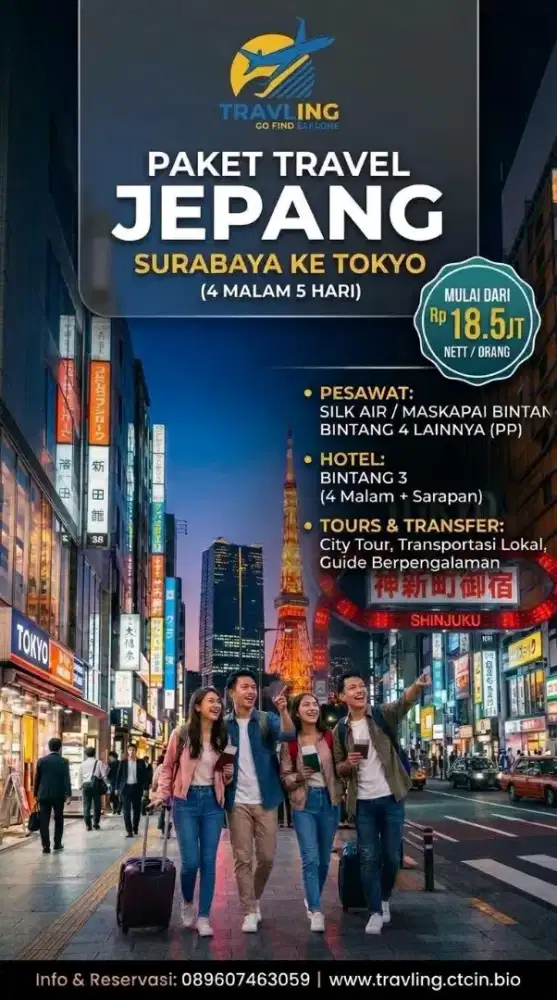 Liburan ke japan dengan biaya murah meriah