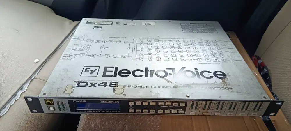 Digital Sound Processor Electro-Voice EV Dx46 FIR-Drive Original Murah