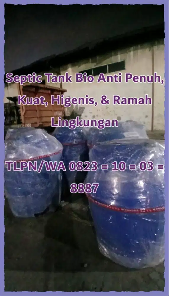 Septictank, Sepiteng Biofilter, Biotank, Biofil,