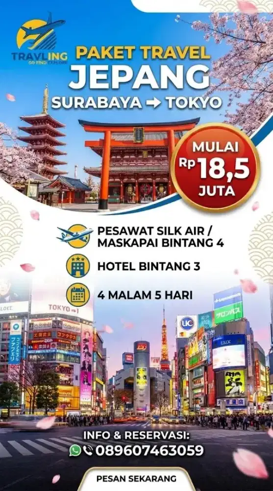 Travling murah bersama keluarga tercinta di peak season