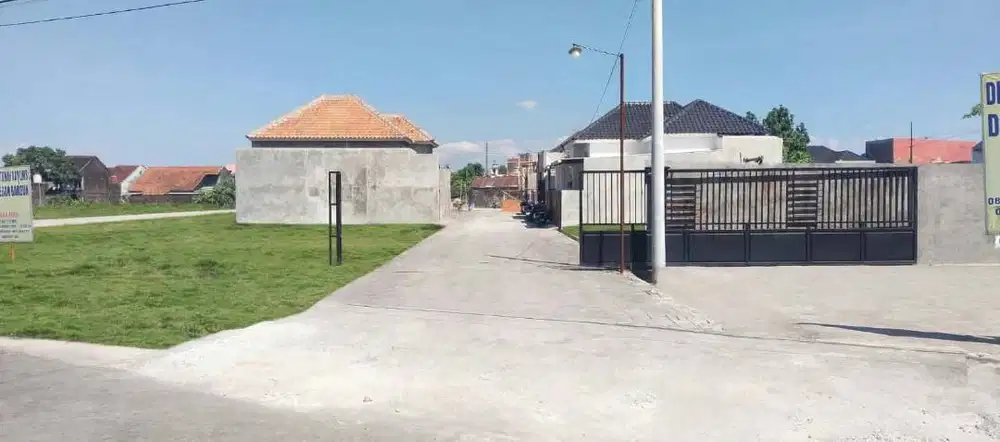 Kpr mulai DP 0 %. Perum Strategis dekat Jln Raya Solo Gentan.