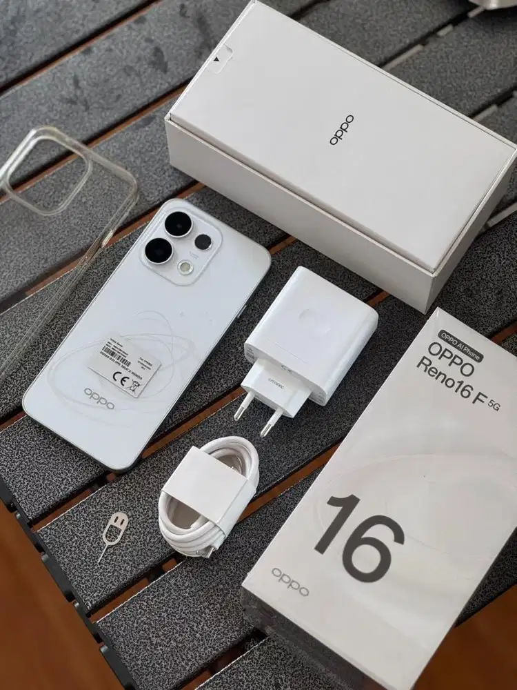 Oppo reno 16F 5G 8/128 pemakaian singkat