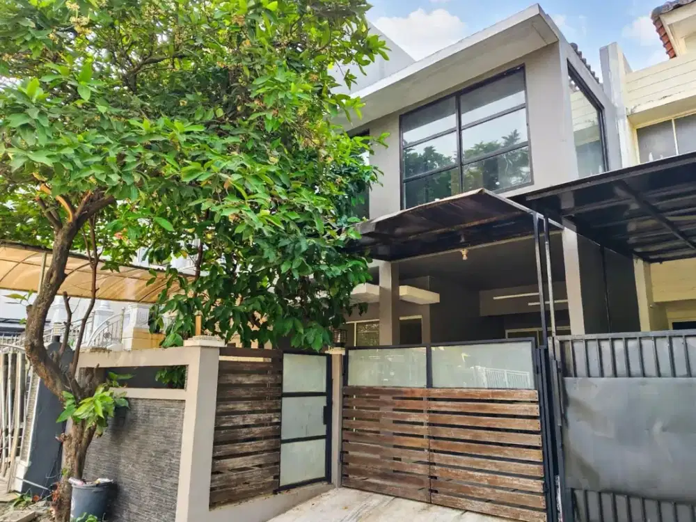 Rumah SHM 2lt di Cluster Layar Permai luas 6x13 77m PIK Pantai Indah Kapuk Jakarta Utara