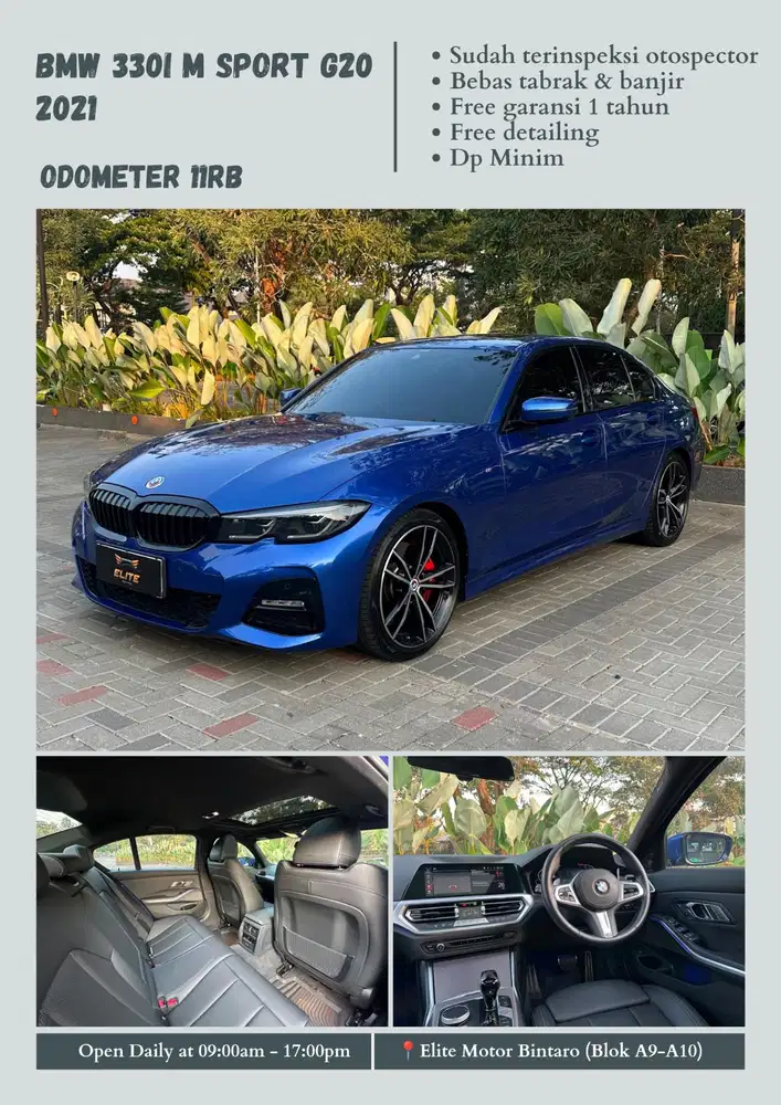 BMW 330i M Sport G20 2021