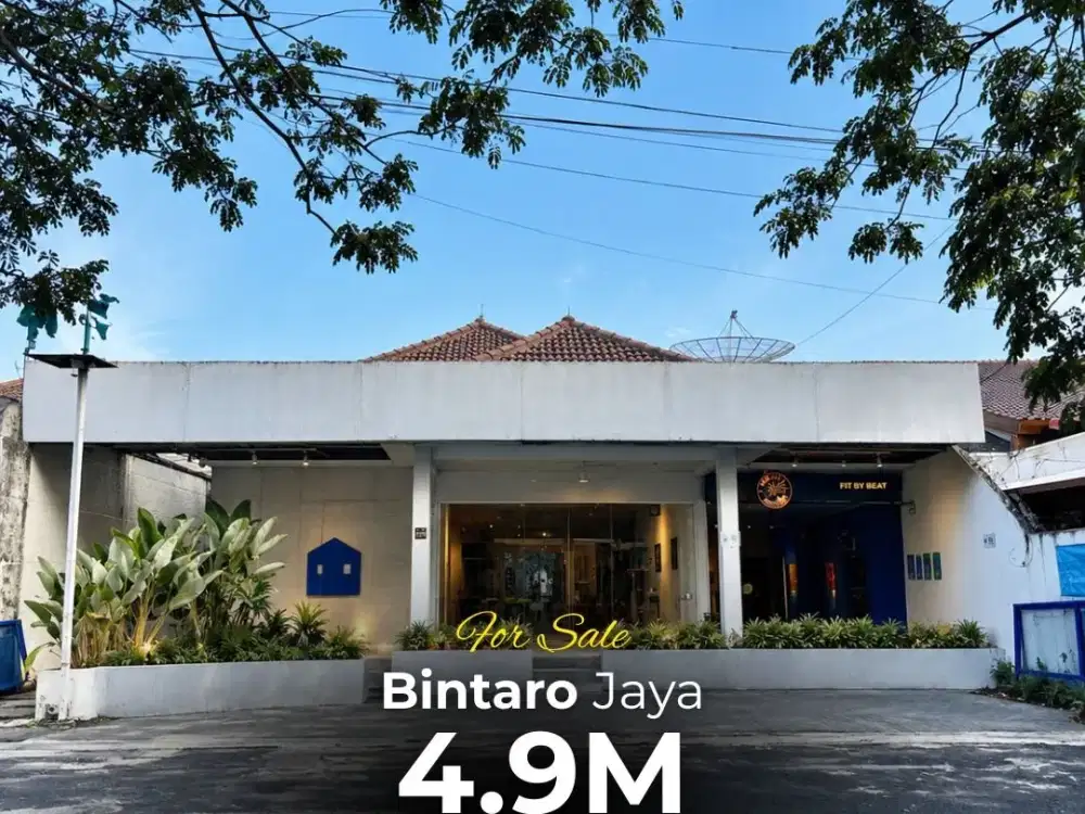 DIJUAL | PROPERTI KOMERSIAL STRATEGIS BINTARO JAYA