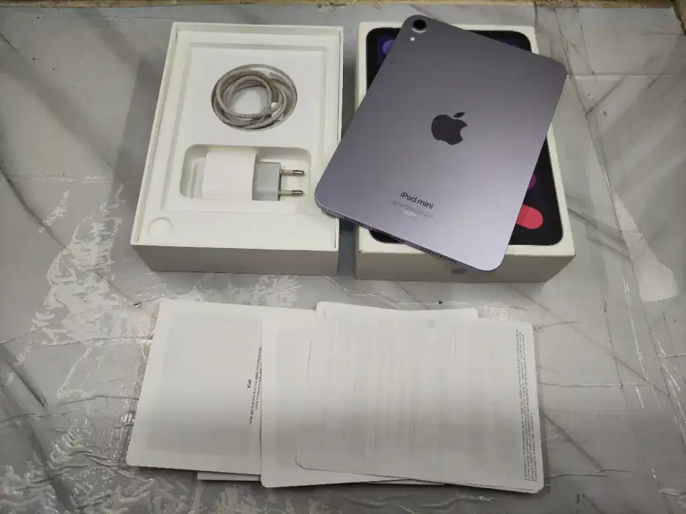 Ipad mini 7 purple 128gb ibox wifi only (bh.93%, cc.385)