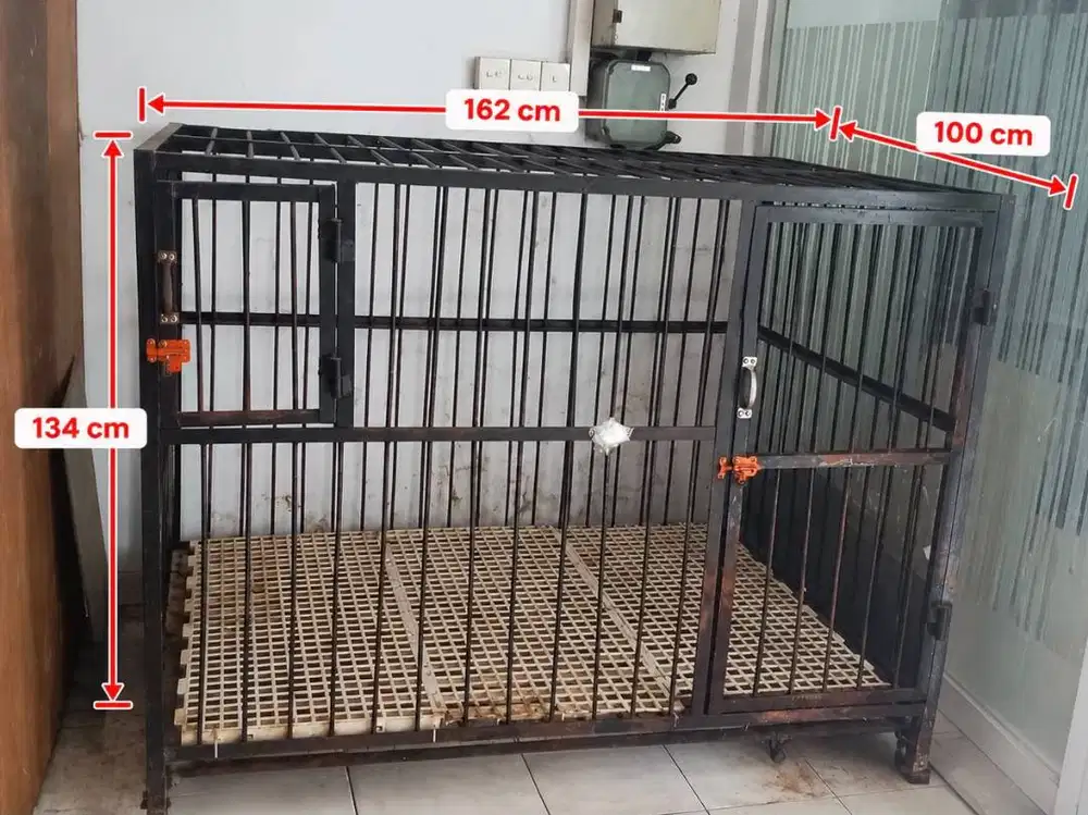 JUAL KANDANG BESI BEKAS BESAR & BERKUALITAS