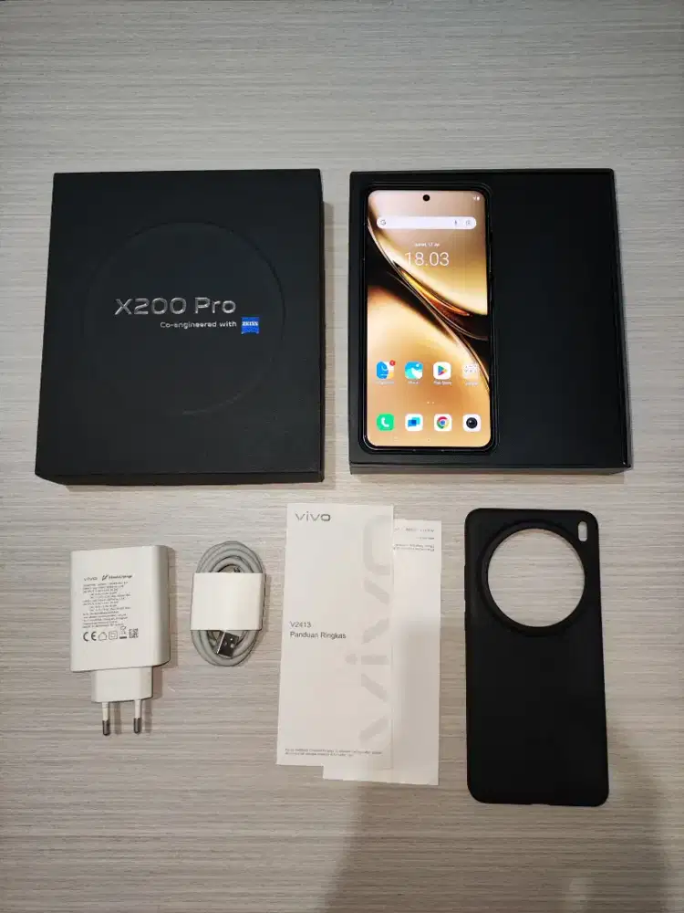 Vivo X200 pro 5g ram 16/512gb (fullset mulus)