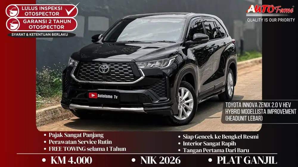 KM4RB Toyota Innova Zenix 2.0 V HEV Hybrid Modellista Improvement (Hea