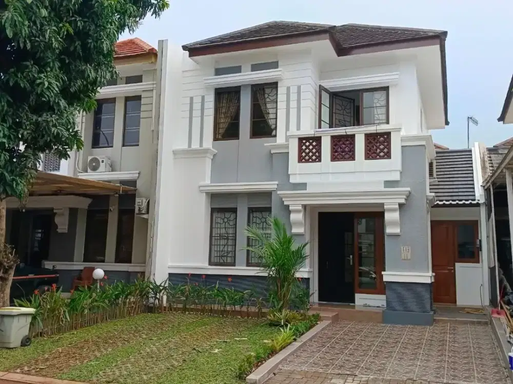 Rumah Hadap Utara Dijual Cepat Baru Renov - Vineyard The Green BSD City