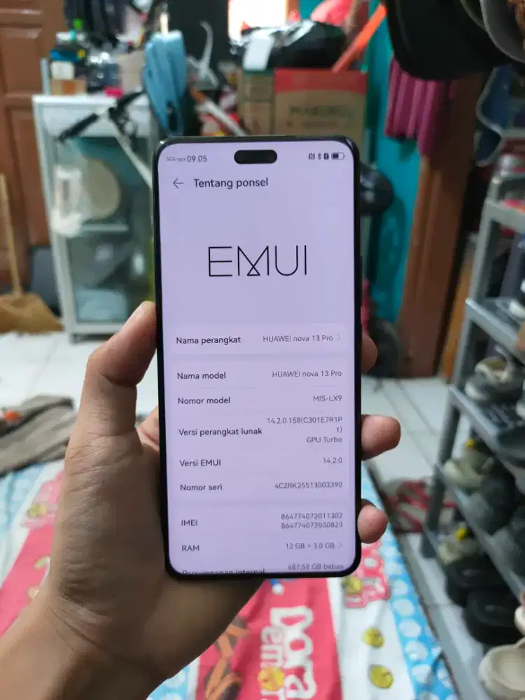 Huawei Nova 13 Pro 5G 12+12/512GB Fullset ( Garansi Juli 2026 )