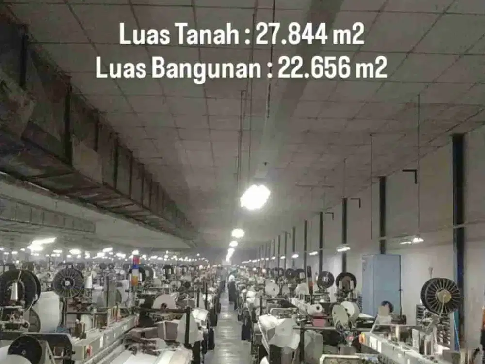 DIJUAL PABRIK MAGELANG. BEKAS PABRIK TEKSTIL DI TEMPURAN MAGELANG. MESIN TEXTILE SUDAH LAKU, HANYA TANAH & BANGUNAN