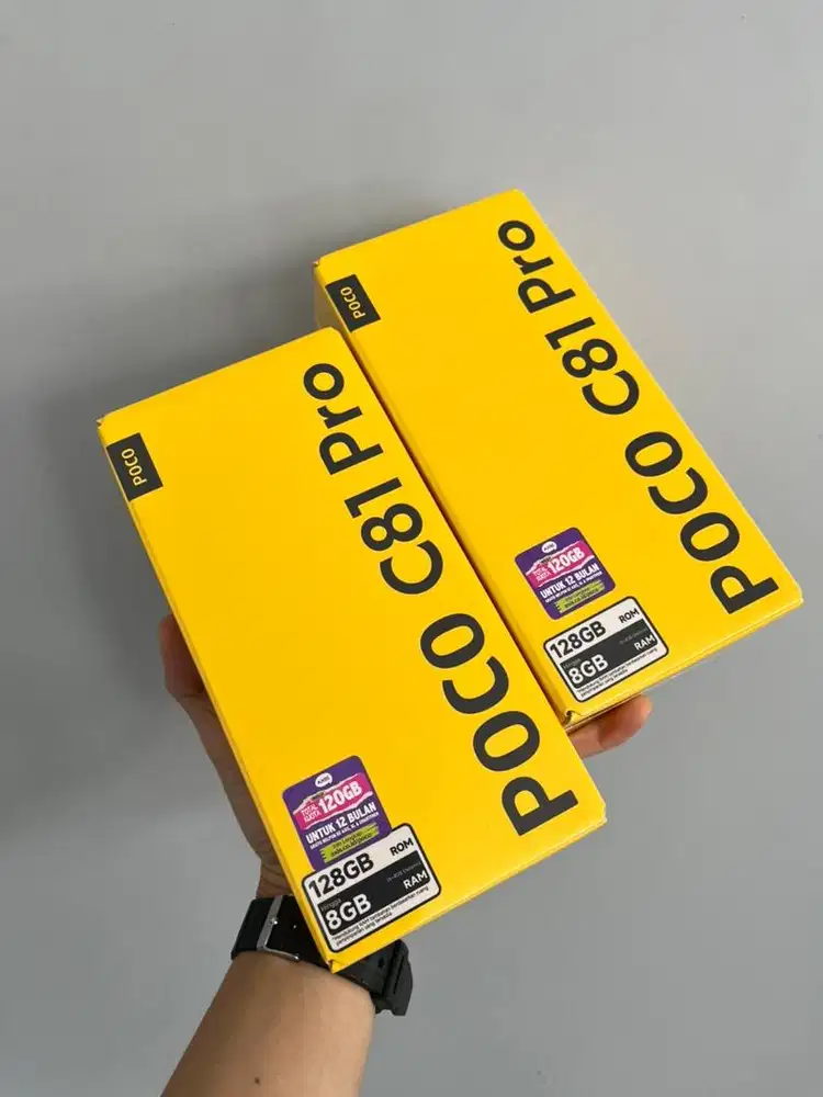 Poco C81 Pro 4/128 GB New Segel Garansi Resmi 15 Bulan Murah