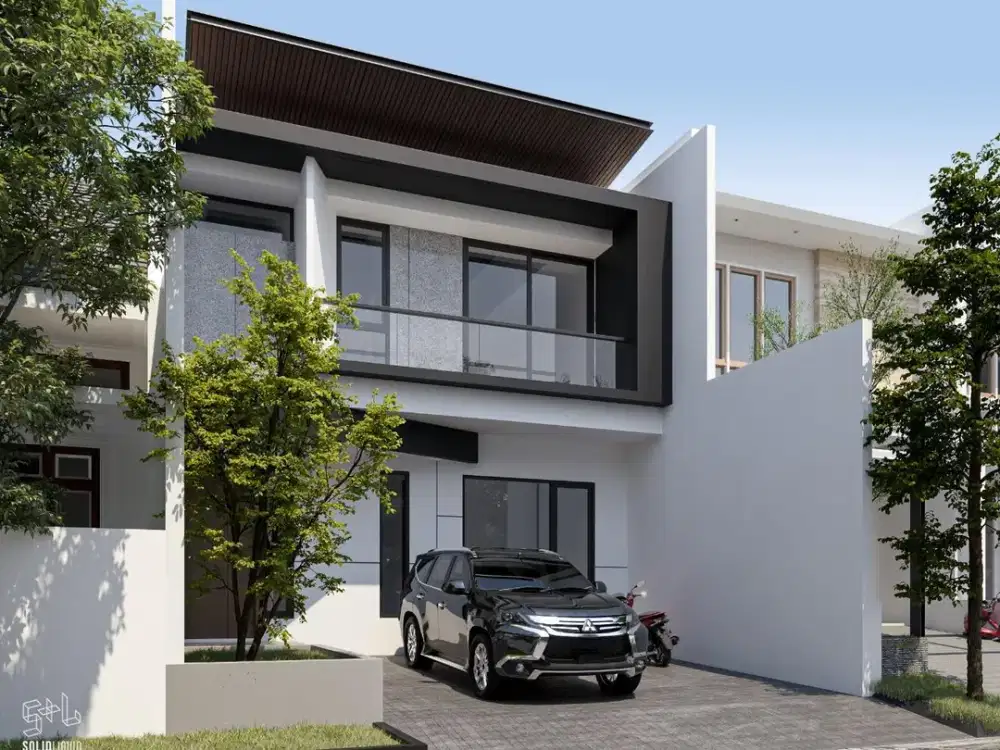 On Progress Rumah 2 Lantai di Manyar Jaya Baguss High Quality