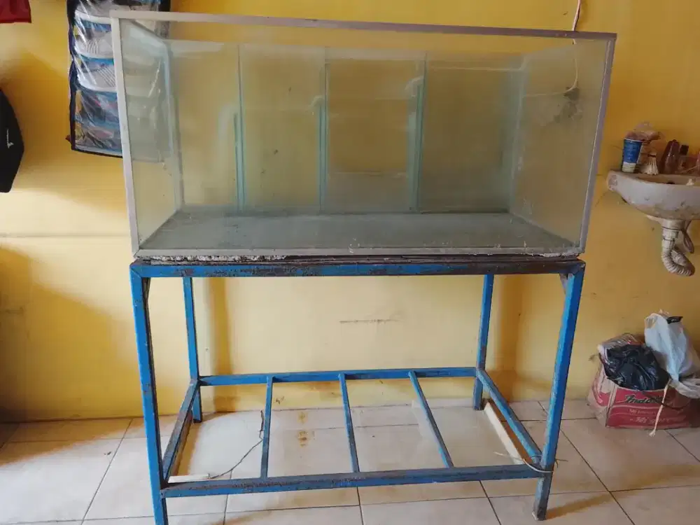Aquarium Jumbo Rak Besi