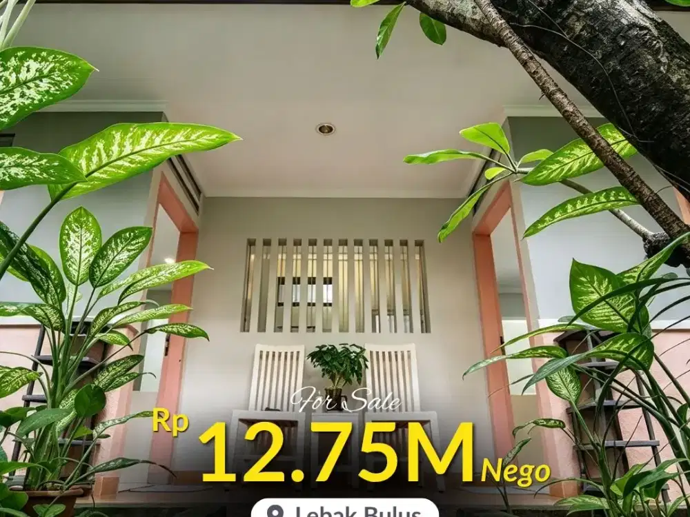 DIJUAL | RUMAH + KOST AKTIF + STUDIO FOTO LEBAK BULUS