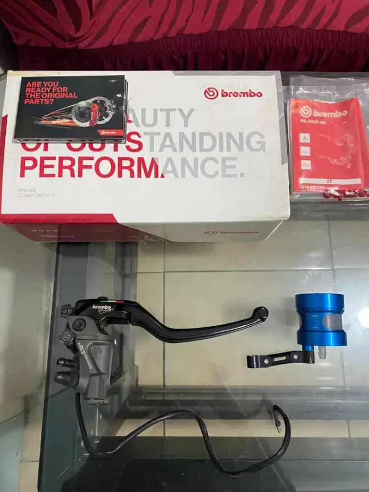 Master rem brembo rcs 19 corsa corta & tabung lightech original