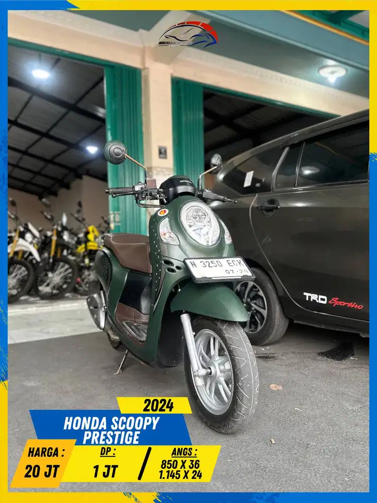 HONDA SCOOPY PRESTIGE 2024 SIAP ANGKUT MASZEHH HIKMAH MOTOR KEPUH