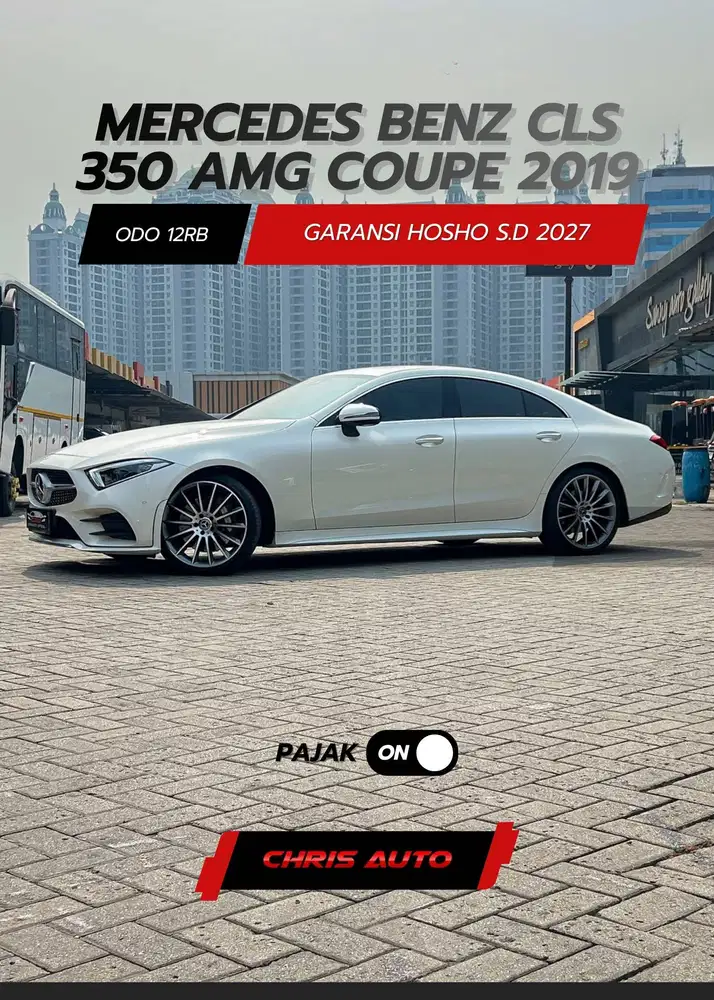 Tdp29Jt Angs21,2jt [Odo 20rb] MERCY CLS 350 COUPE 2020 / 2019 840I